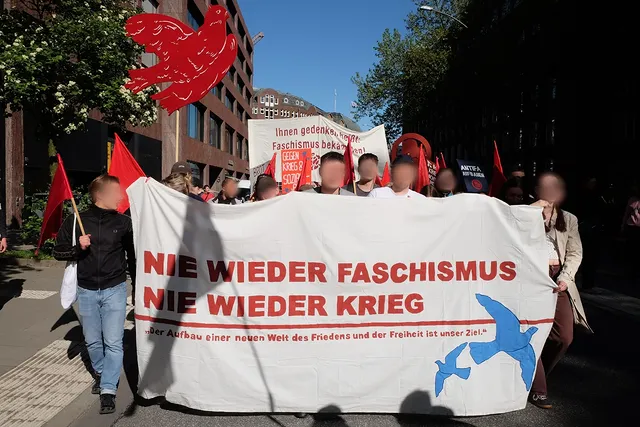 Demonstration und Befreiungsfest zum 8. Mai