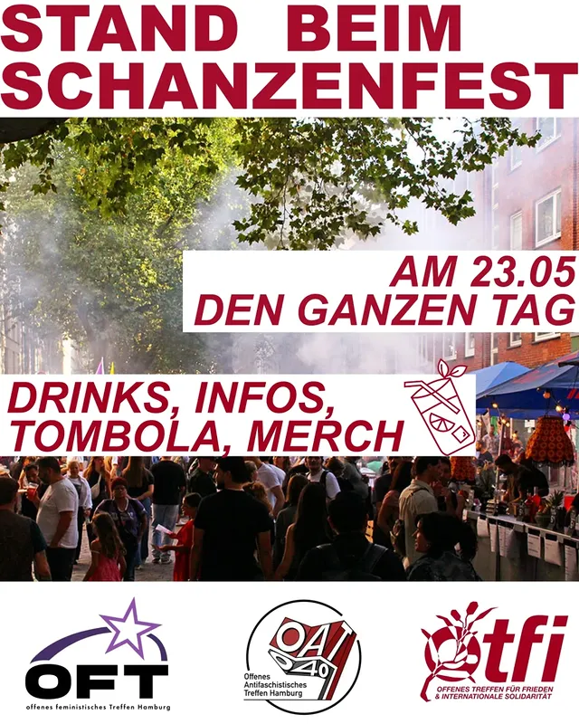 Stand auf dem Schanzenfest